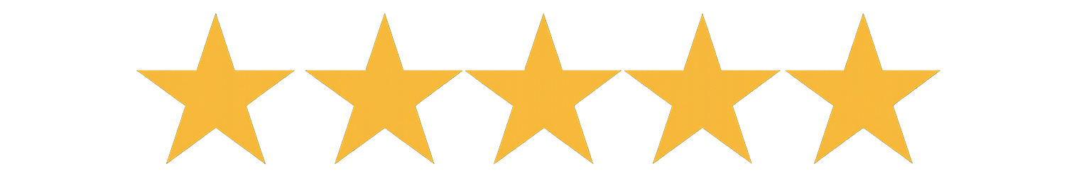 5-star reviews