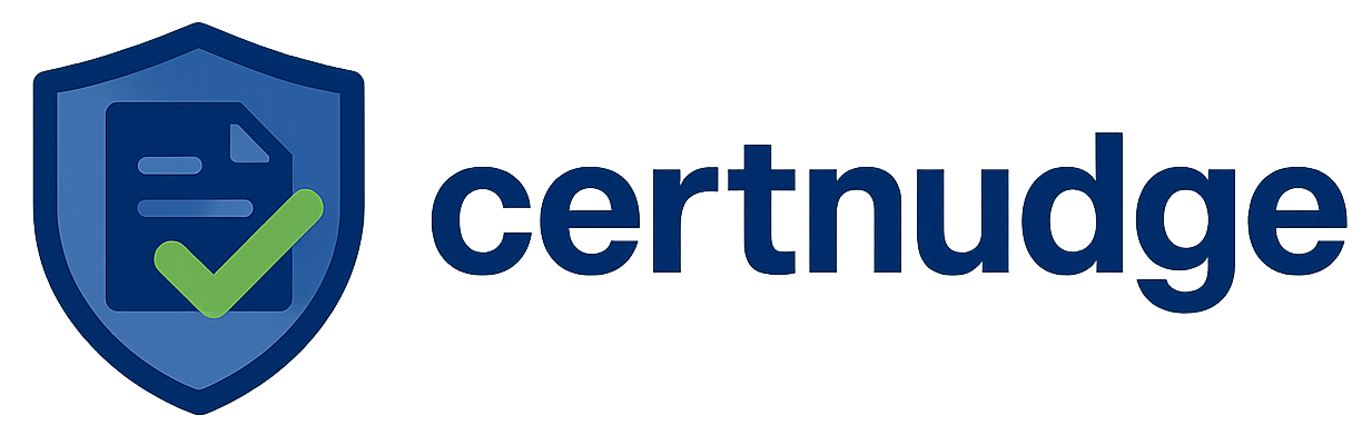 CertNudge logo